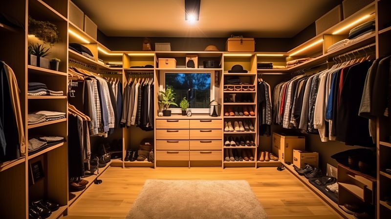 Walk-in Closet Integration